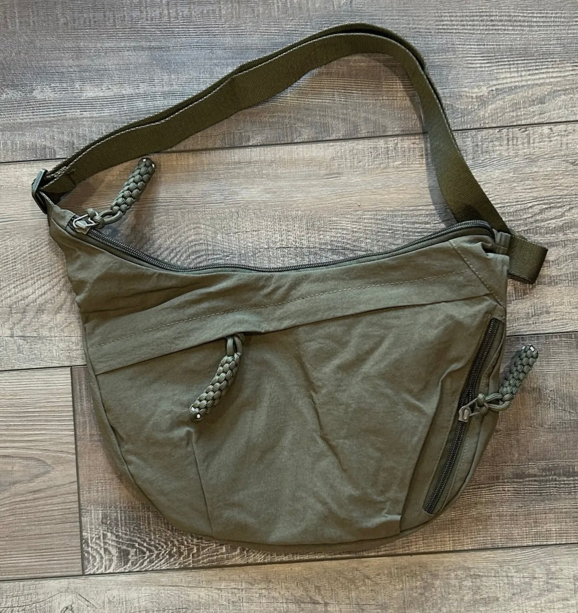 Large Nylon Crescent Bag