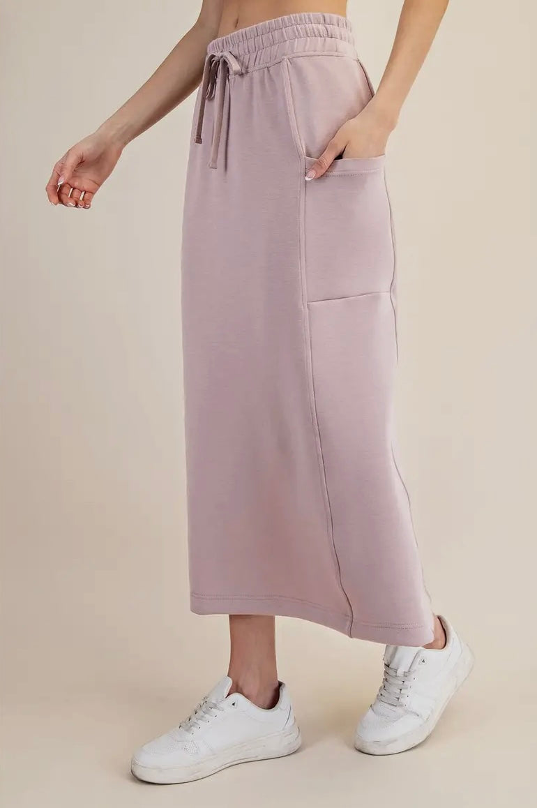 Scuba Long Skirt