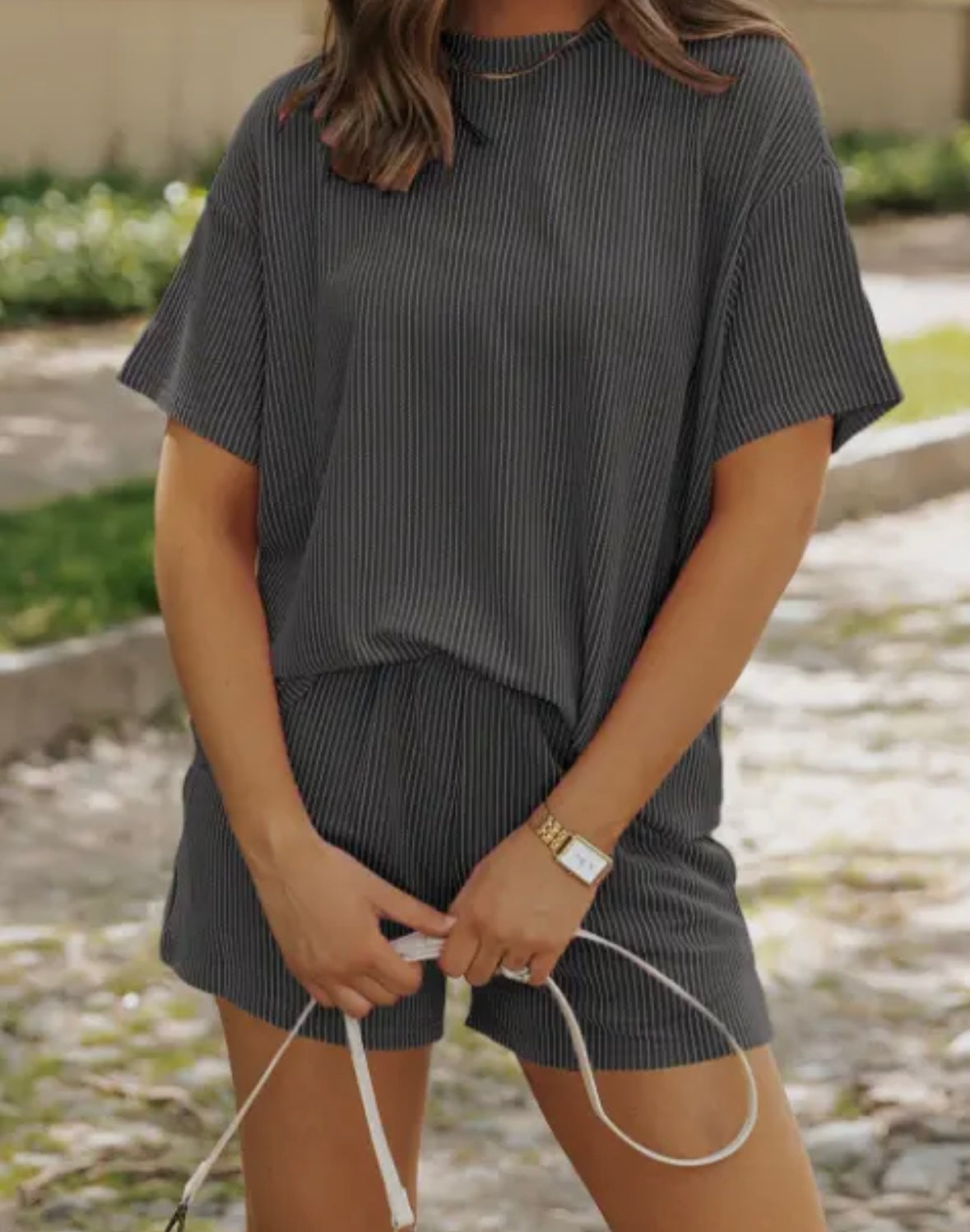 Ribbed Textured Set