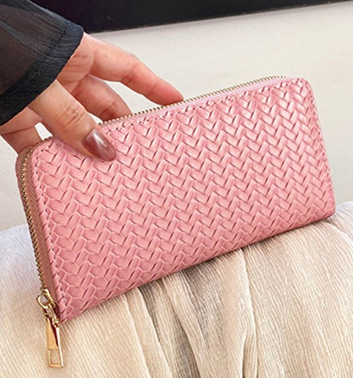 Woven weave Wallet