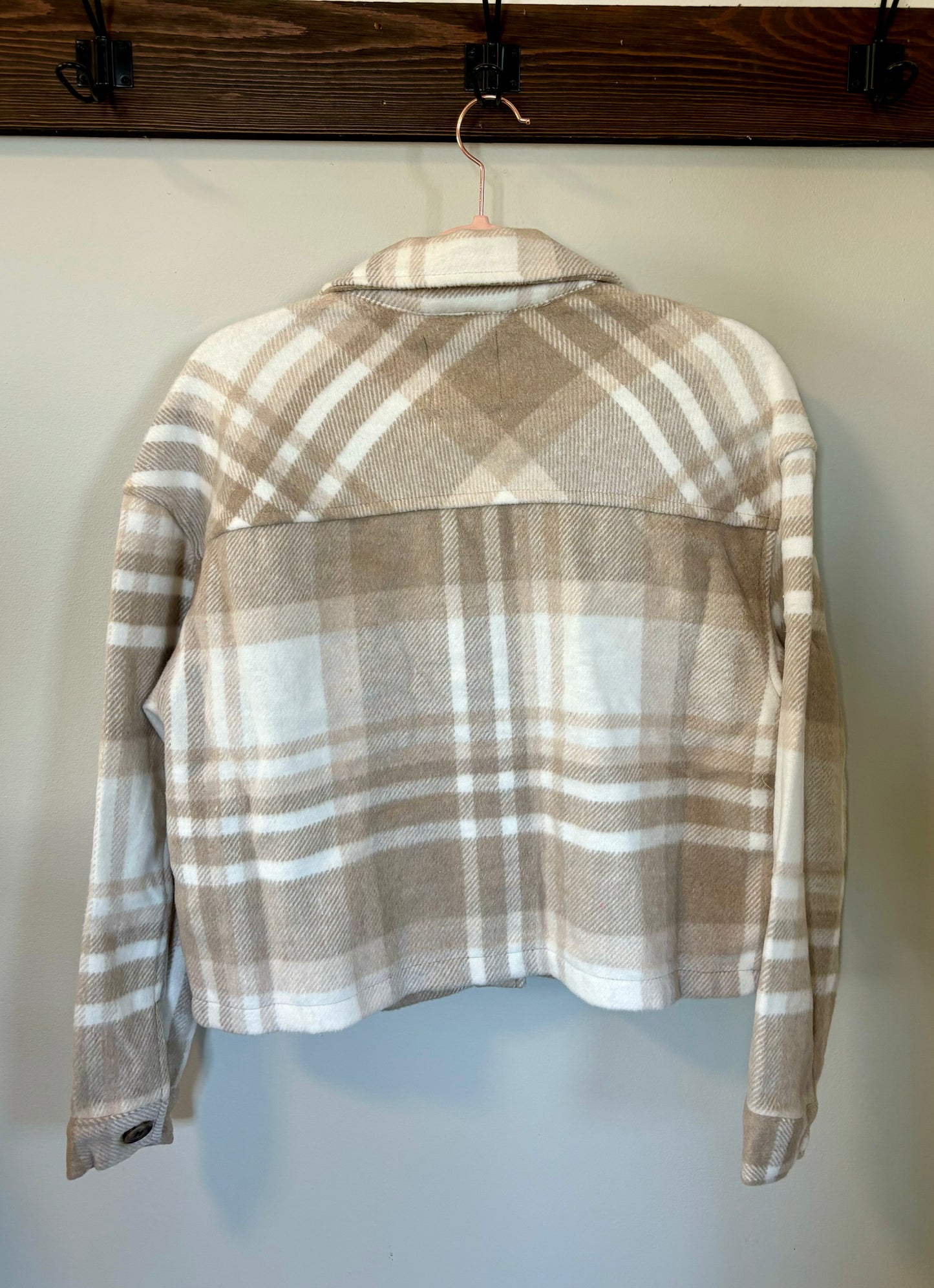Classic Plaid Cropped Shacket