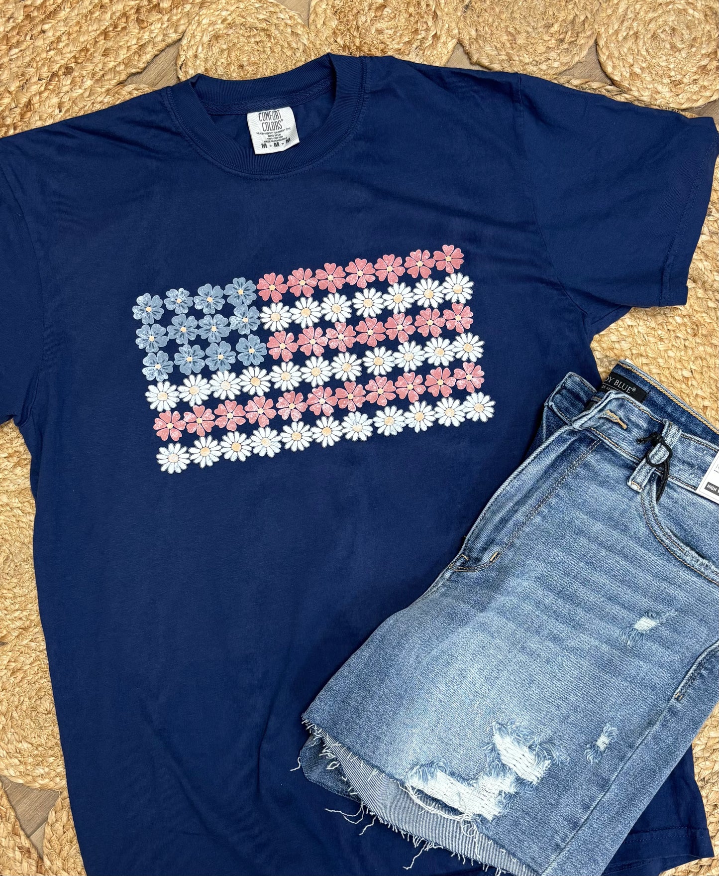 Flower American Flag