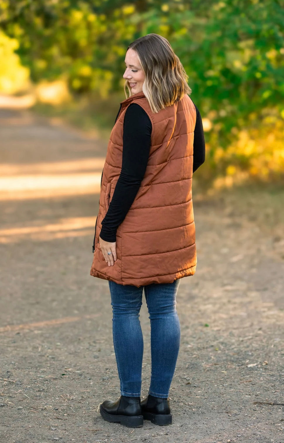 Harlow Long Vest