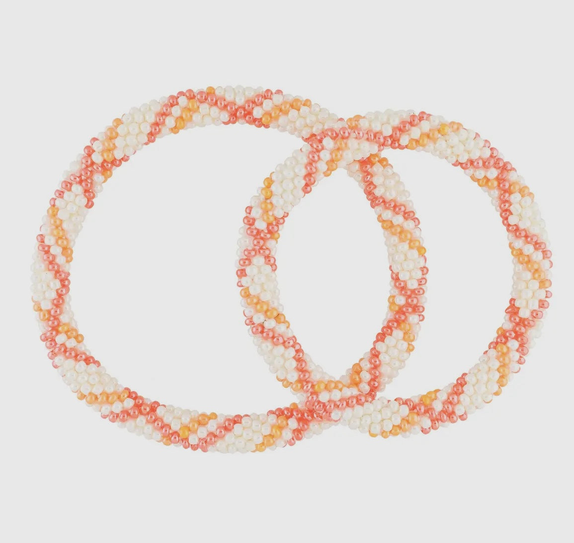 Mommy & Me Bracelet Set-Tangerine