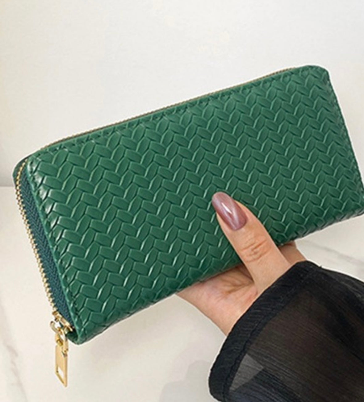 Woven weave Wallet
