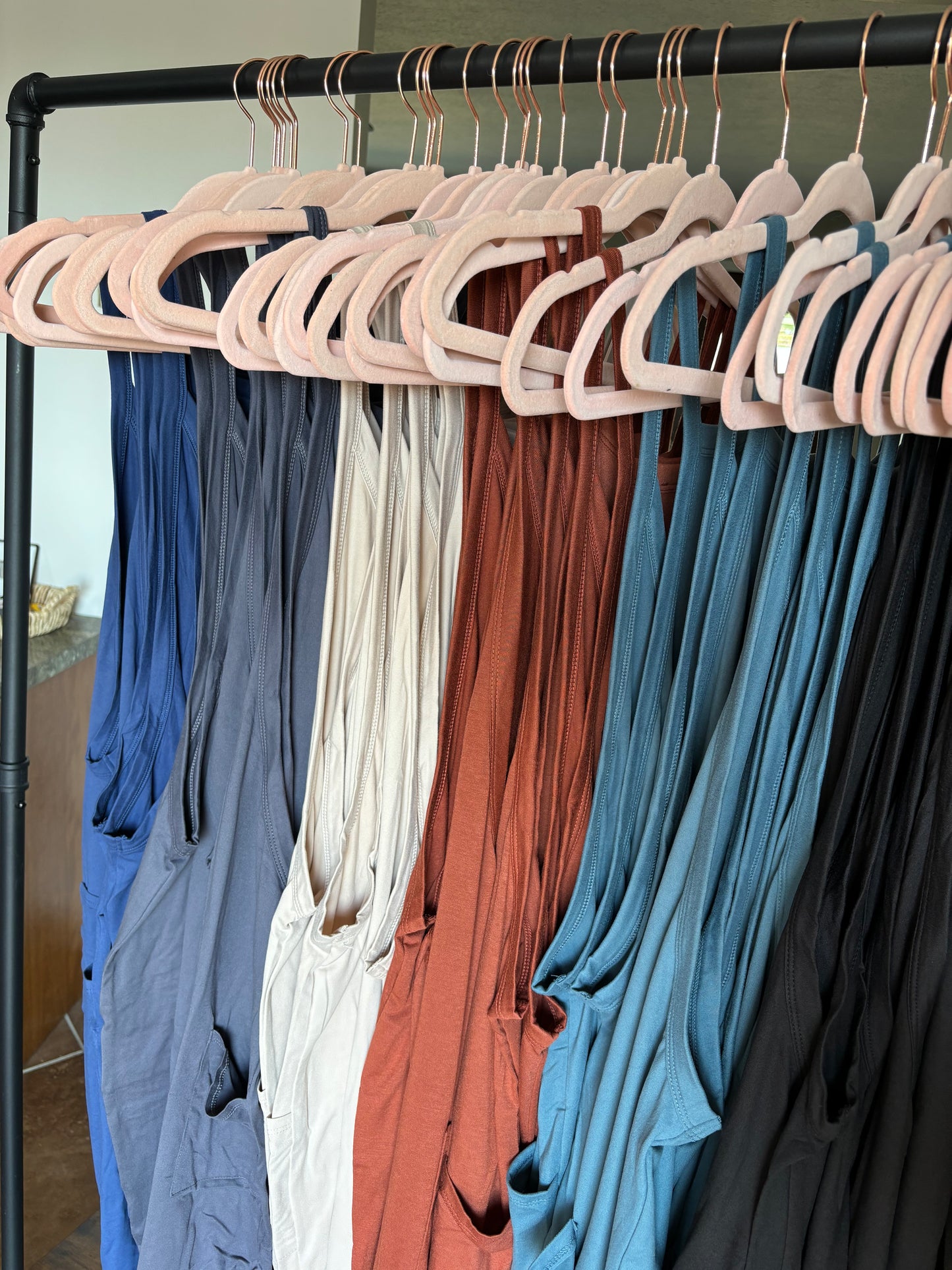 Spaghetti Strap Jumpsuit with Pockets