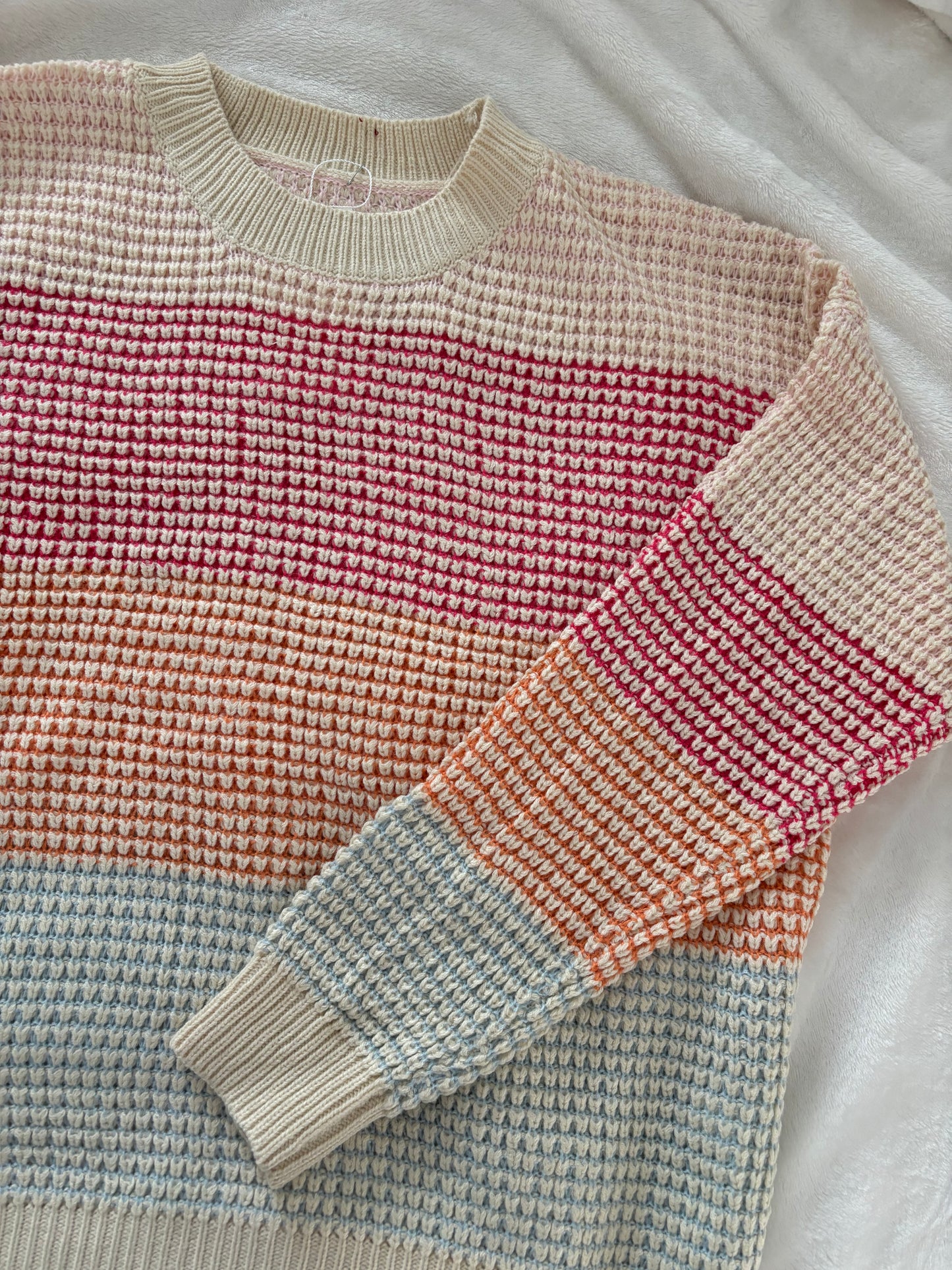 Crew Neck Pullover Sweater