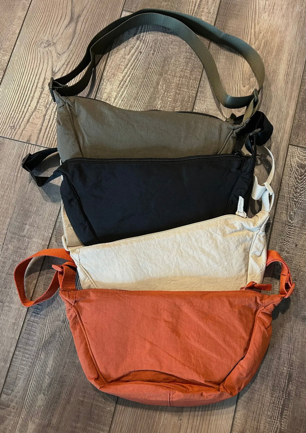 Nylon Crescent Crossbody
