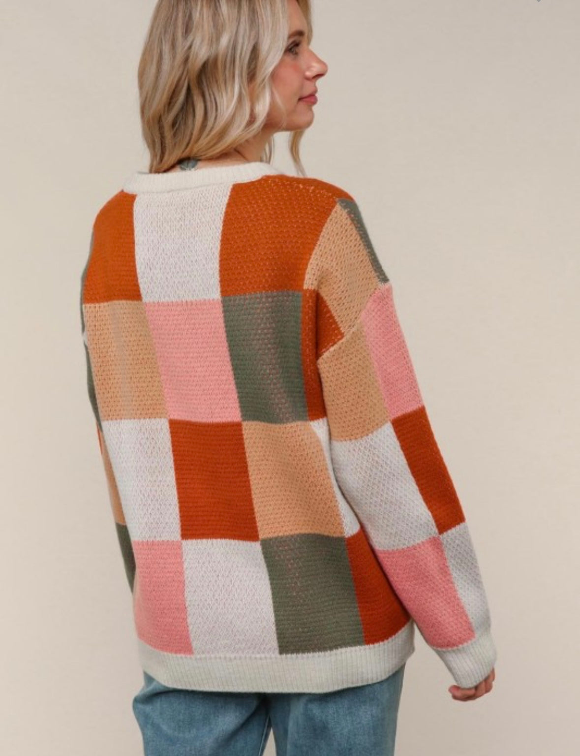 Color Block Sweater