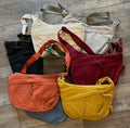 Large Nylon Crescent Bag