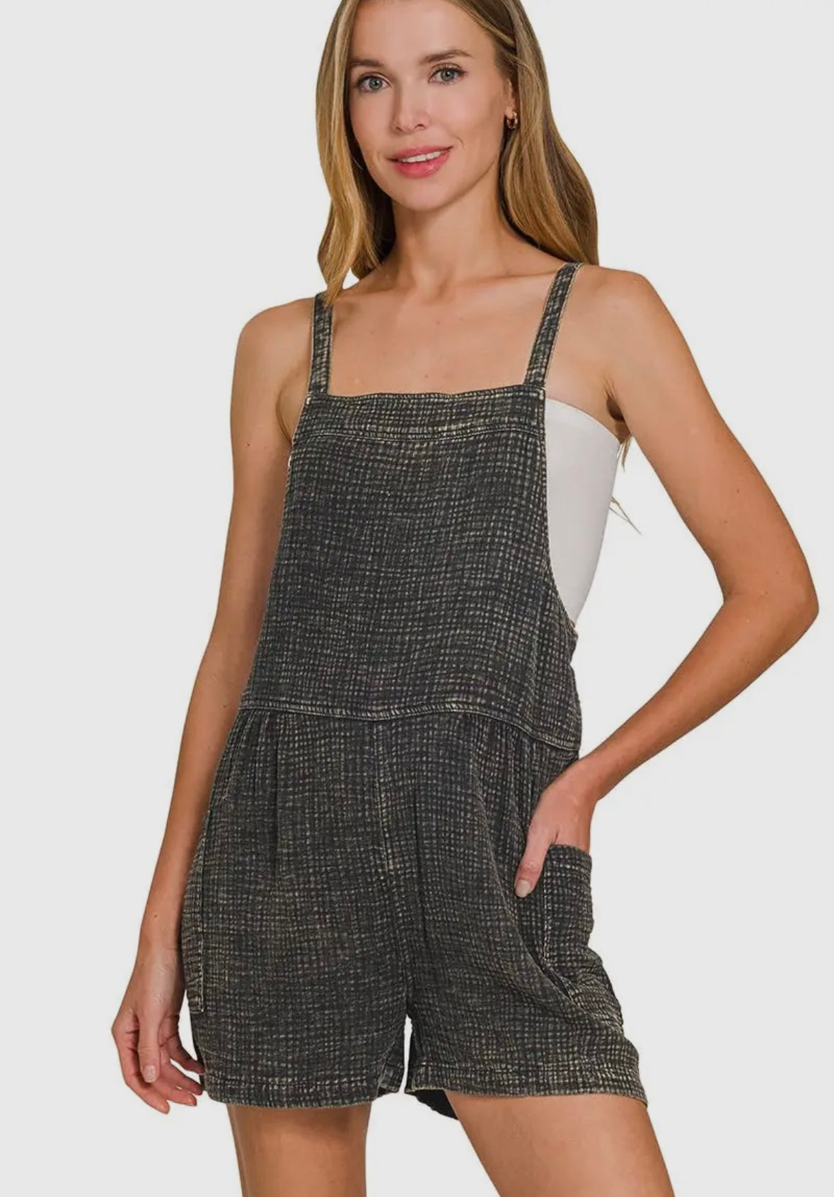 Tie Back Romper