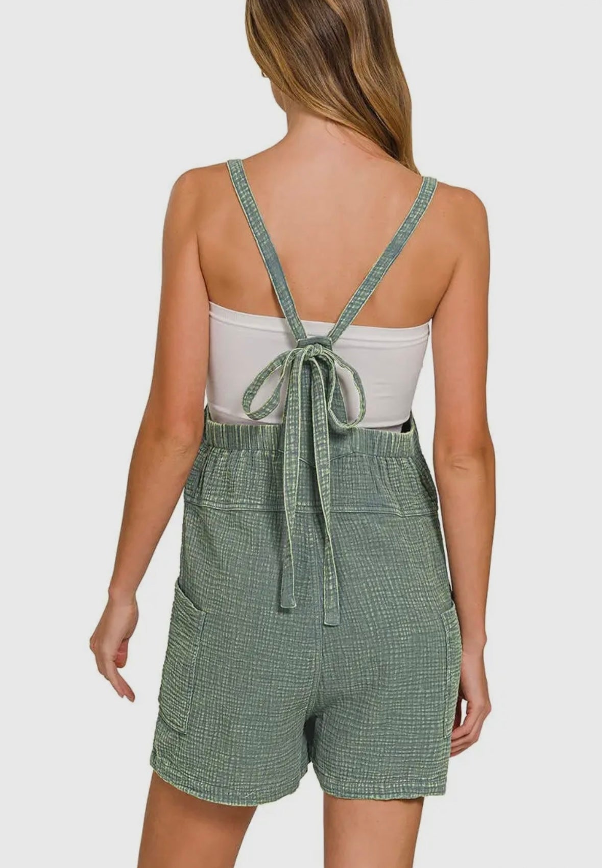 Tie Back Romper