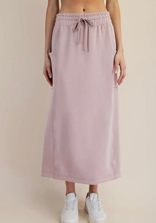 Scuba Long Skirt