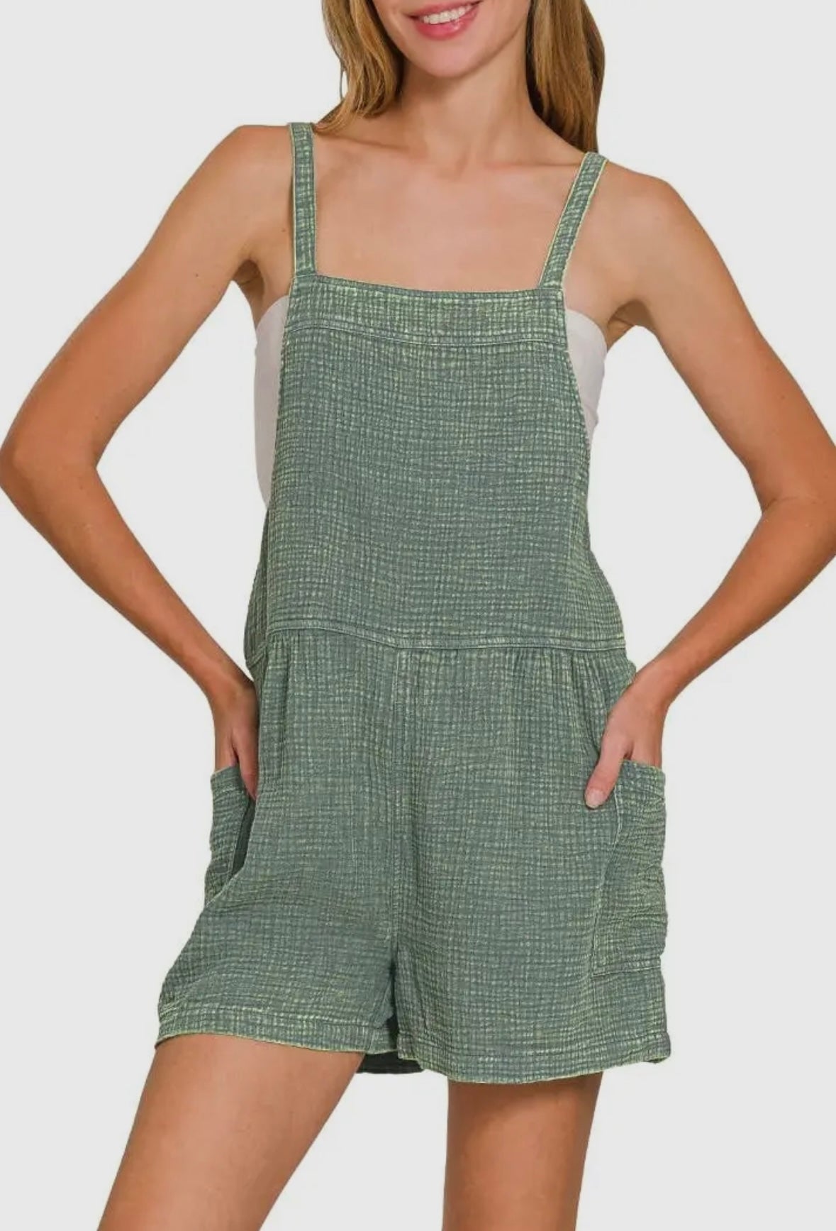 Tie Back Romper