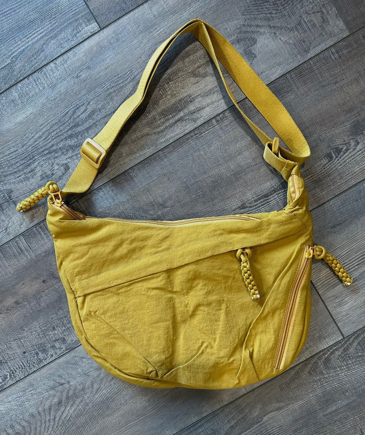 Large Nylon Crescent Bag