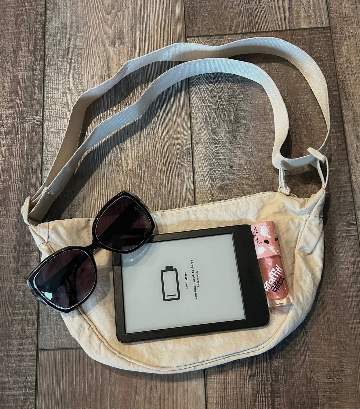 Nylon Crescent Crossbody