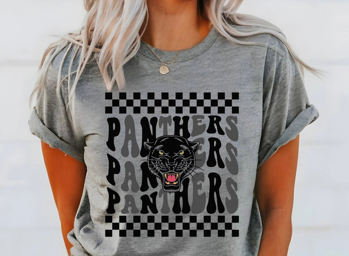 Checkered Panthers Shirt
