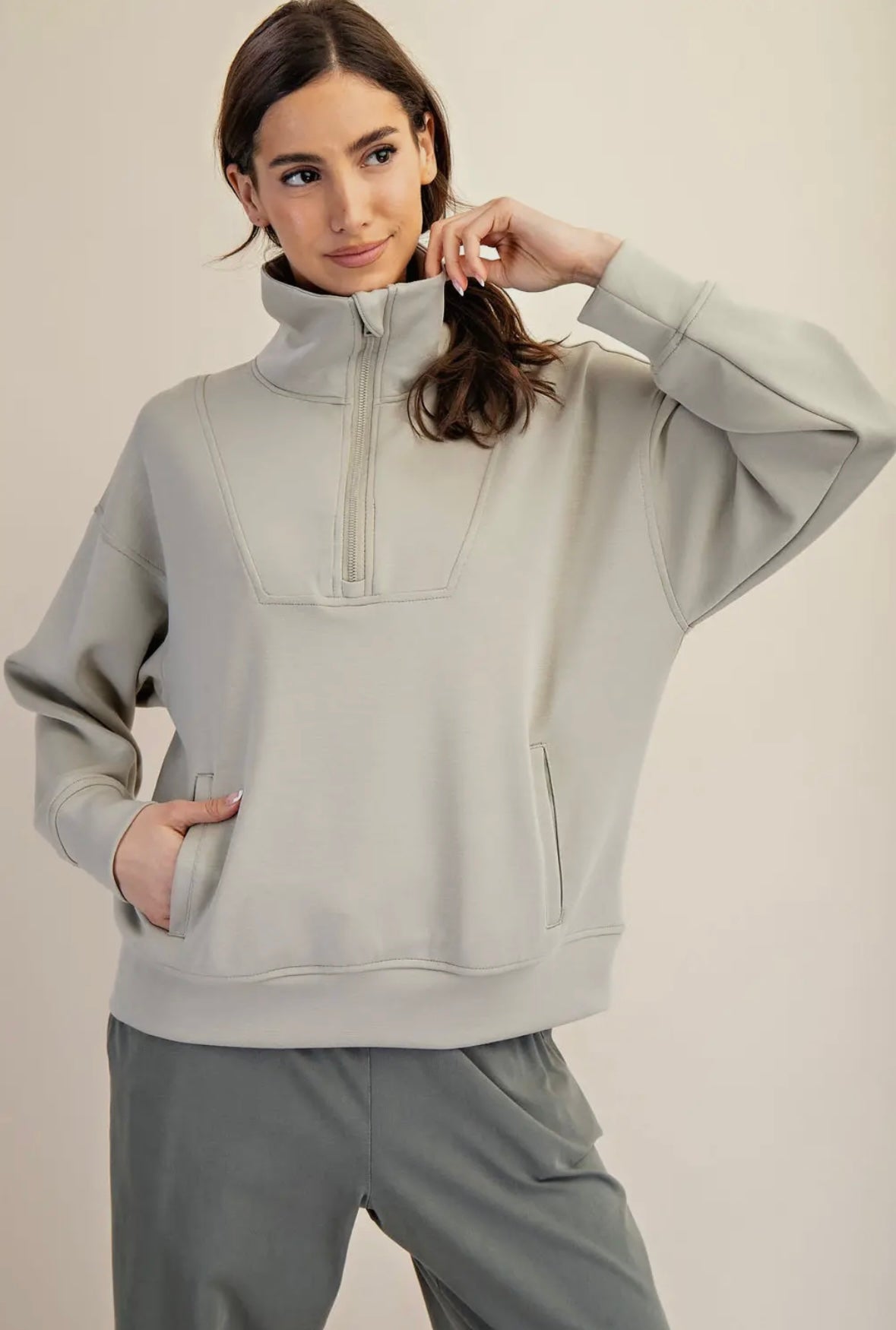 Quarter Zip Pullover