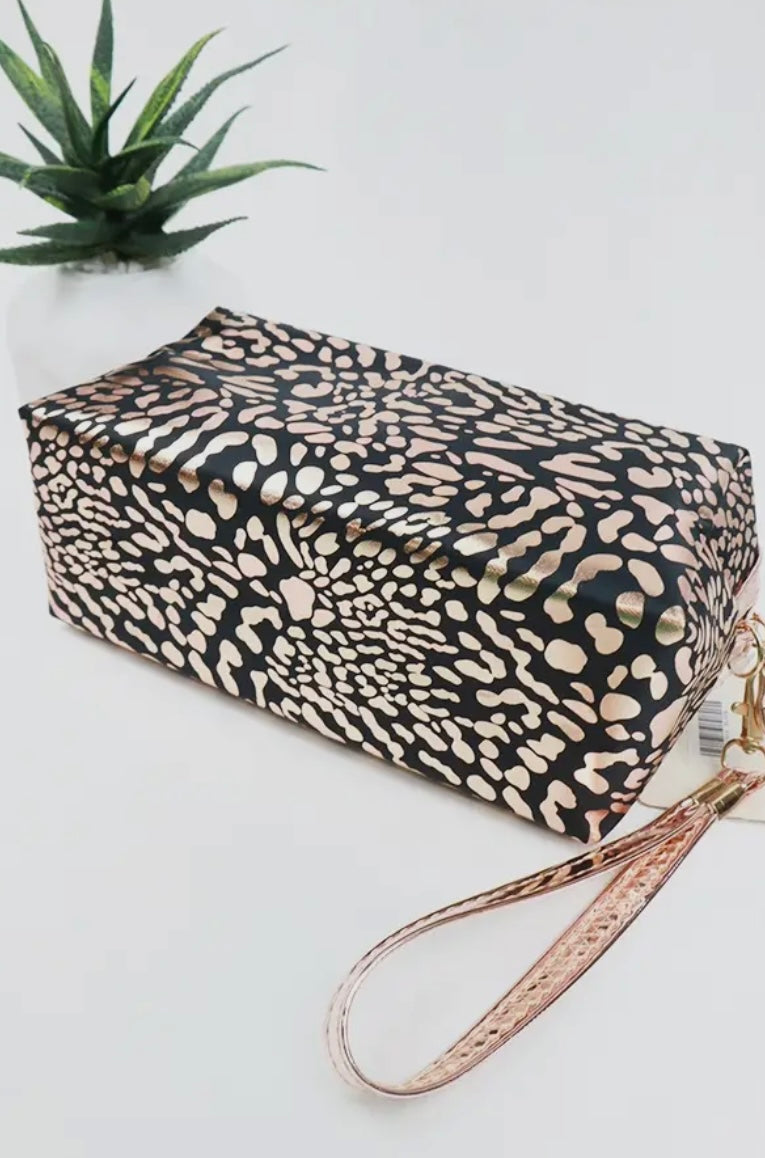 Leopard Cosmetic Bag