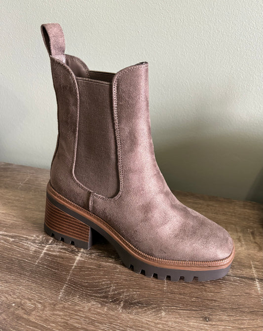 Brown Bamboo Boot