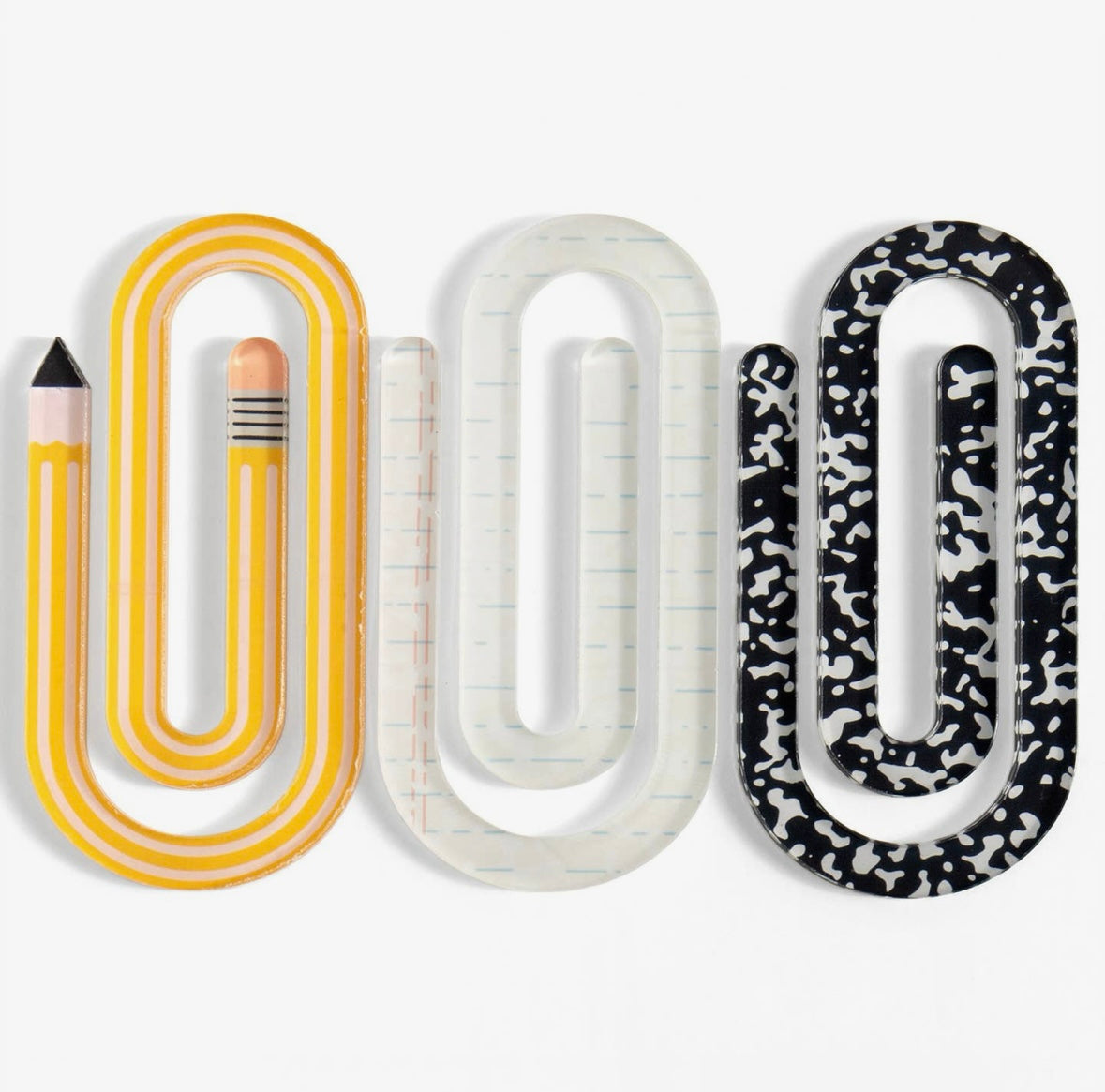 Acrylic Paperclip Set