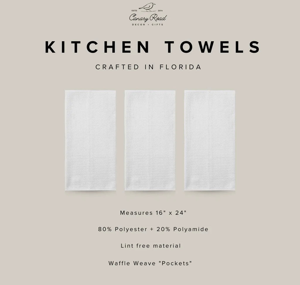 Easter Topiary Kitchen Towel