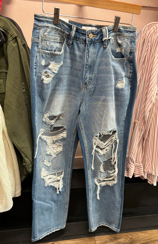 90s Vintage Straight Jean