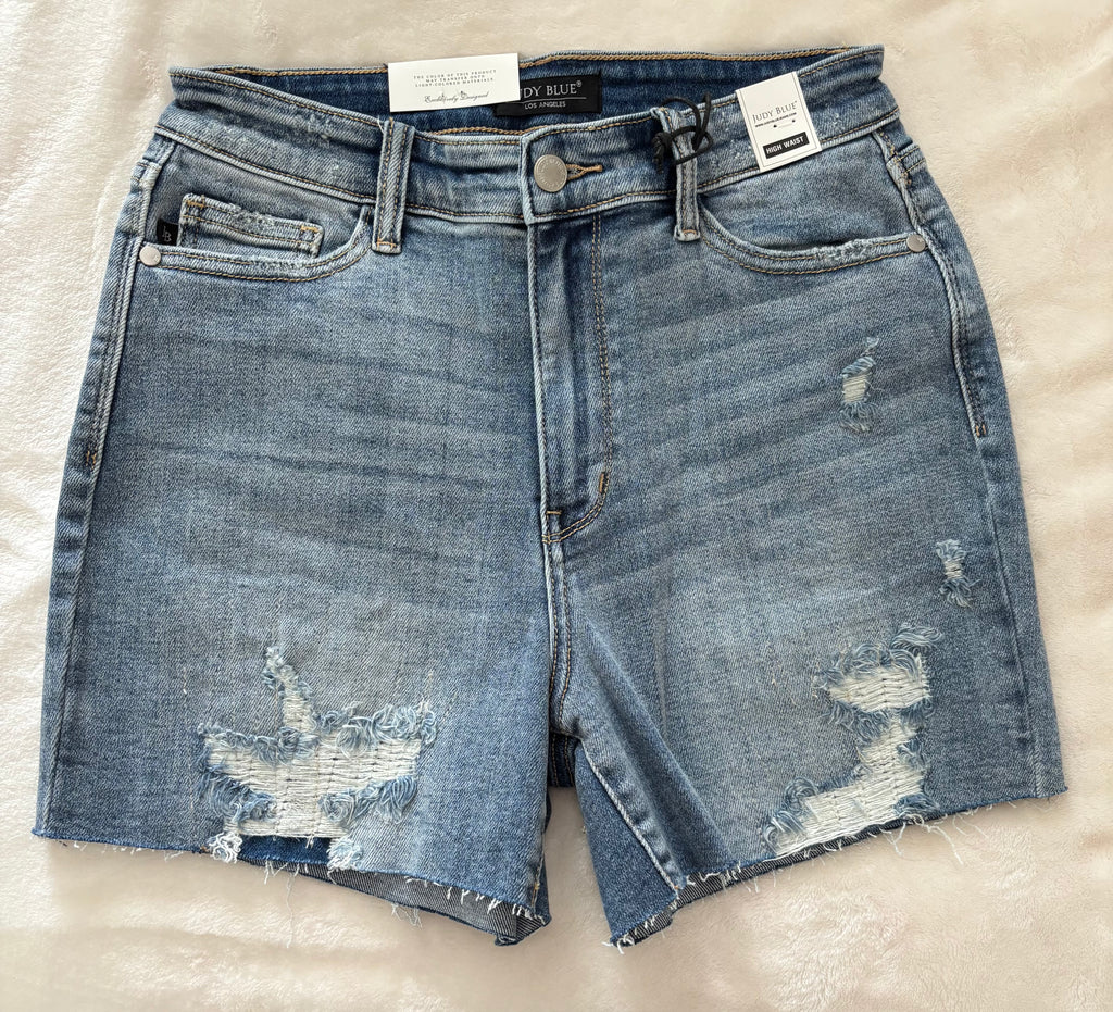 High Waist Cutoffs