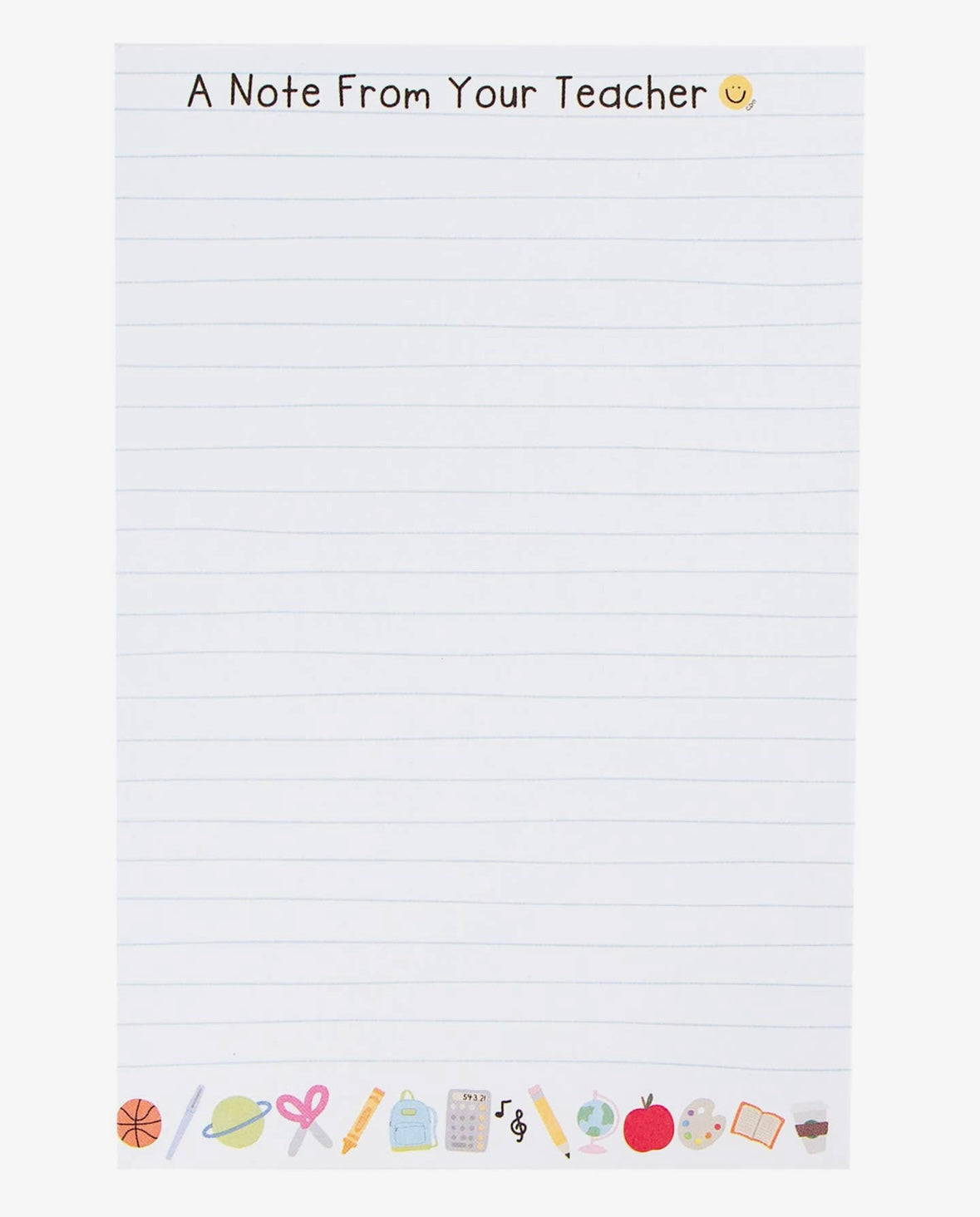 Note from Teacher Notepad