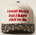 Shit to Do Hat