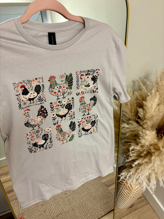 Boho Chicken Tee