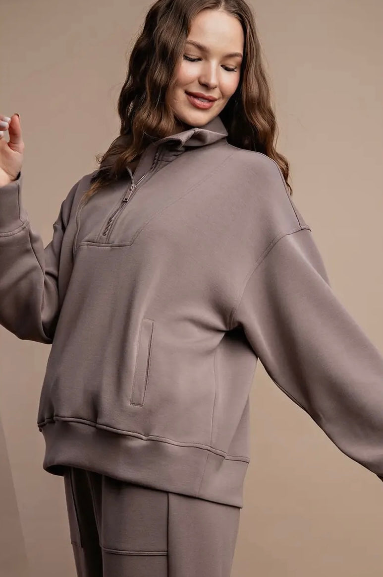 Quarter Zip Pullover