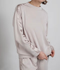 Satin Sleeve Detail
