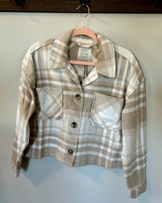 Classic Plaid Cropped Shacket