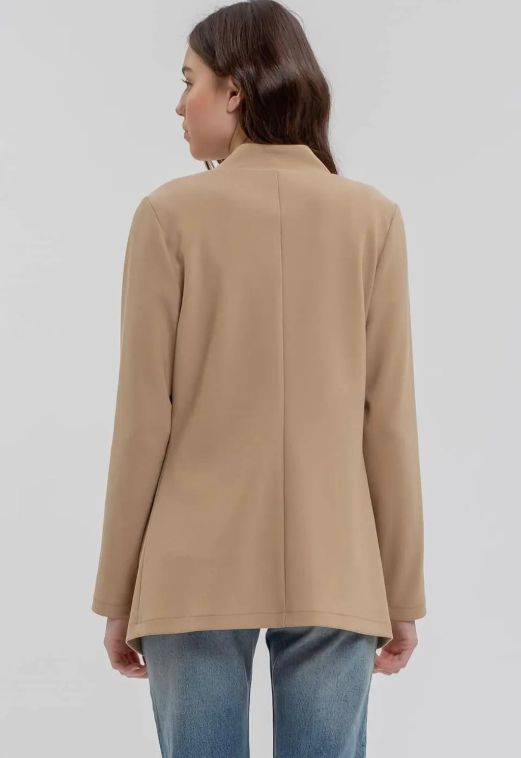 Notch Collar Blazer