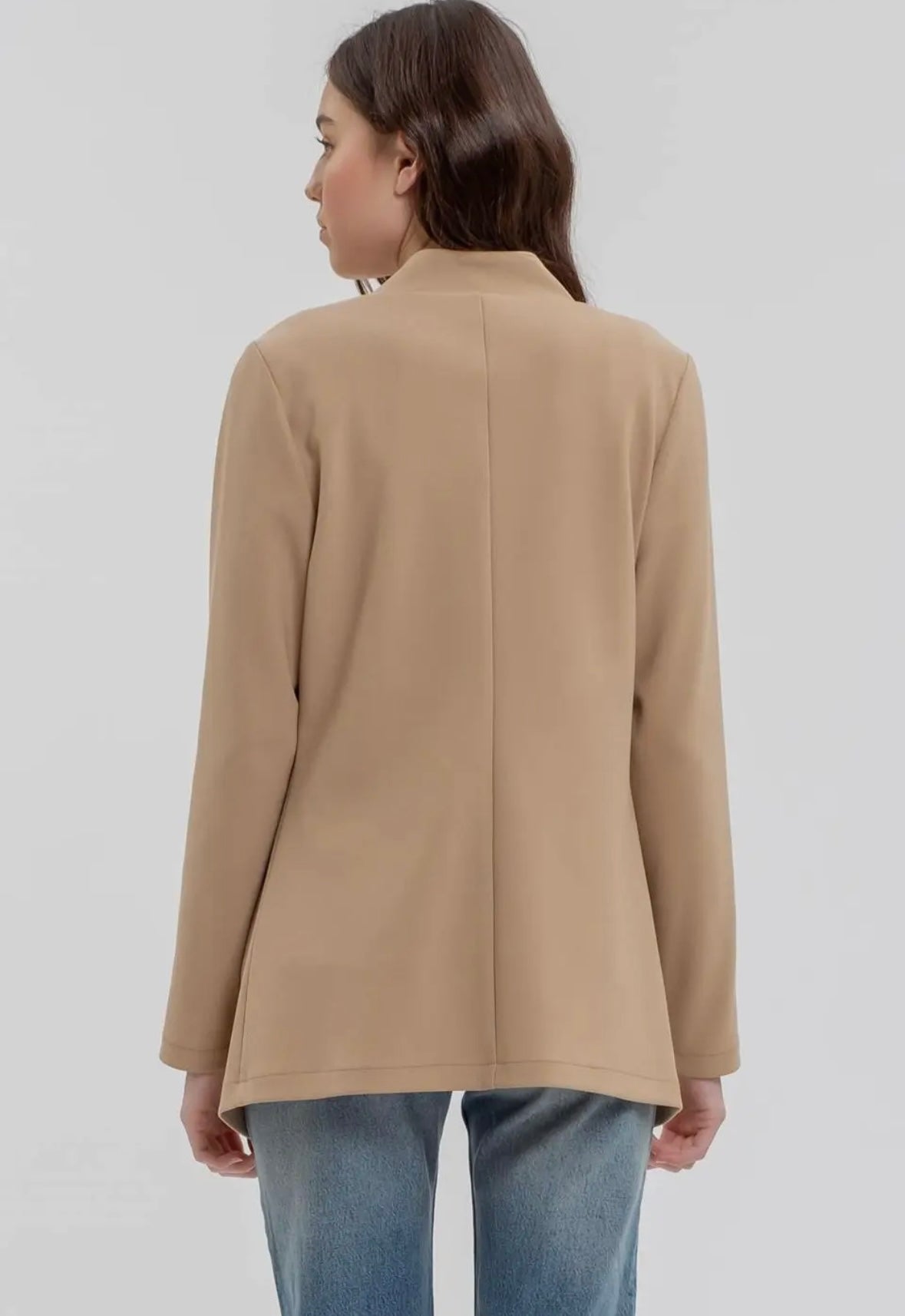 Notch Collar Blazer