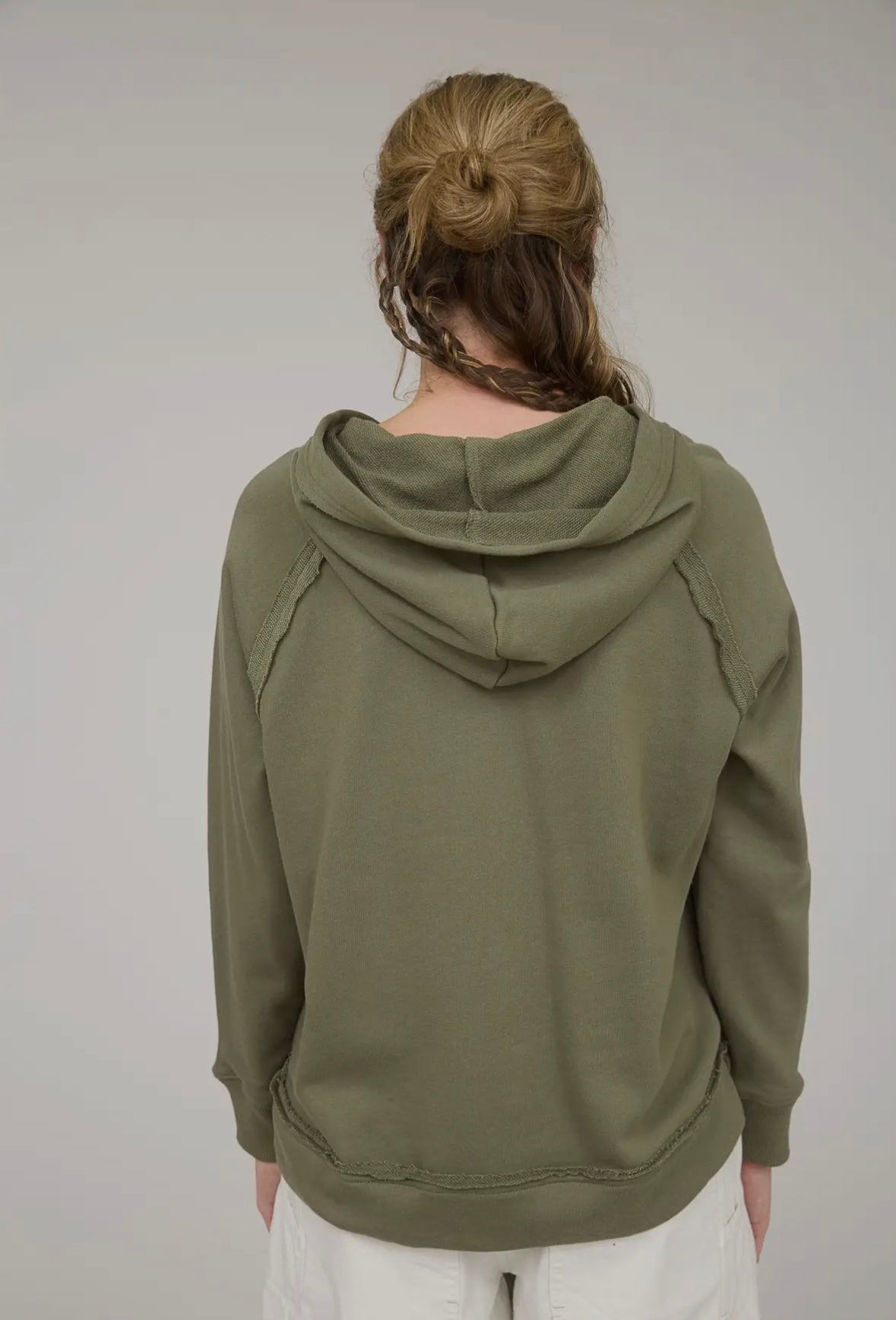 Hooded V-Neck