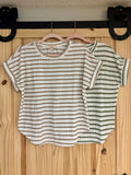 Textured Stripe T-shirt