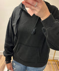 Brushed Terry Knit Hoodie