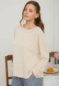 Ribbed Crew Neck