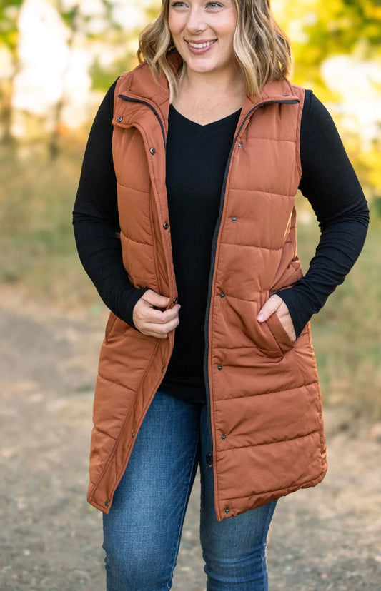Harlow Long Vest