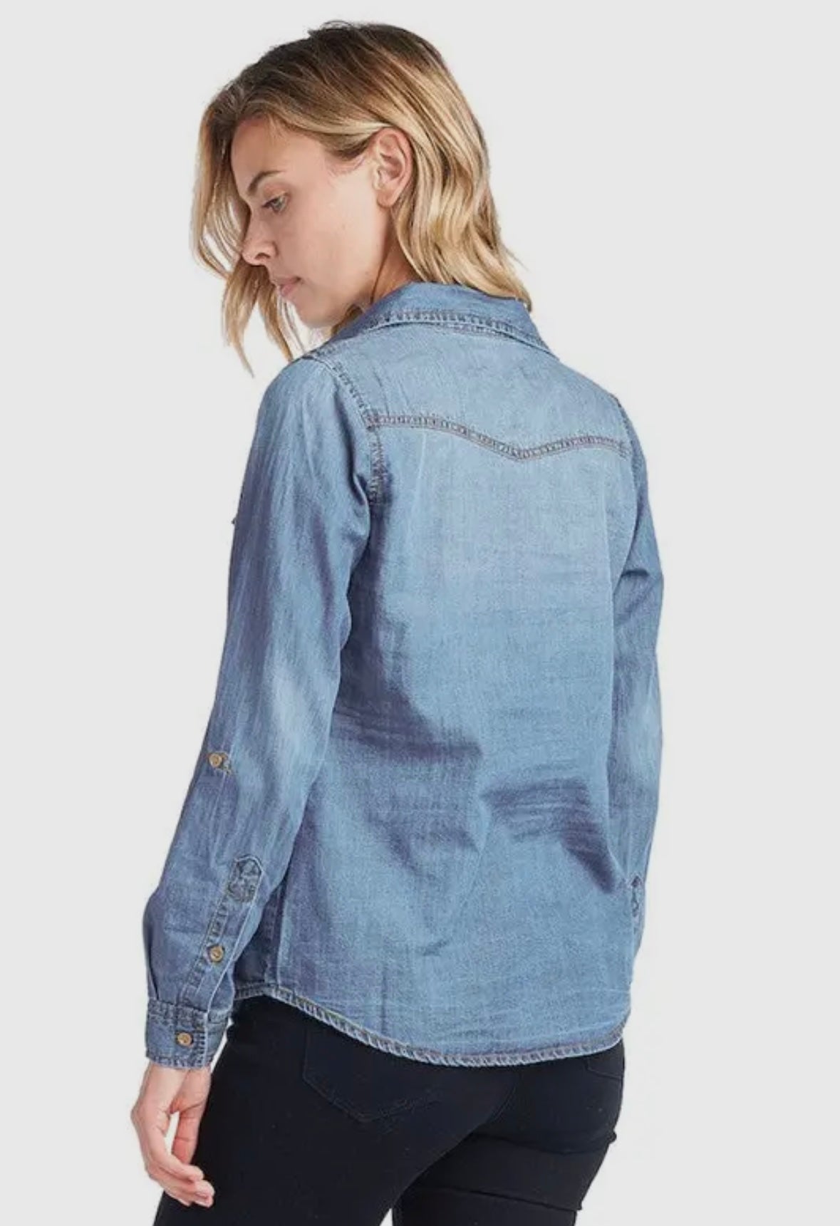 Chambray Button Down