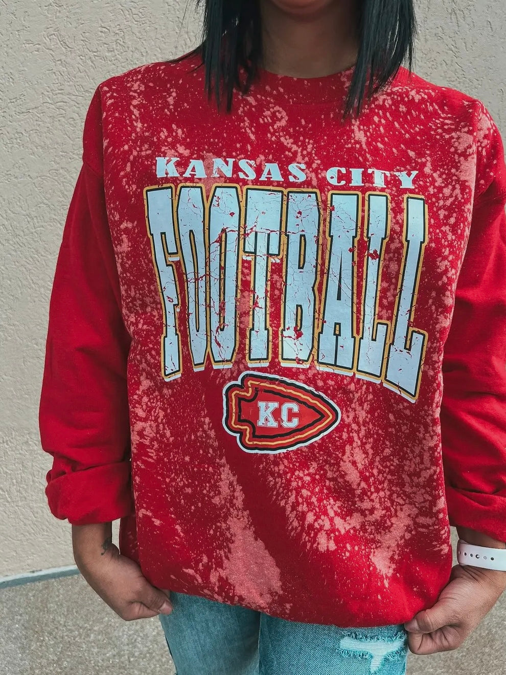 KC Bleached Sweatshirt