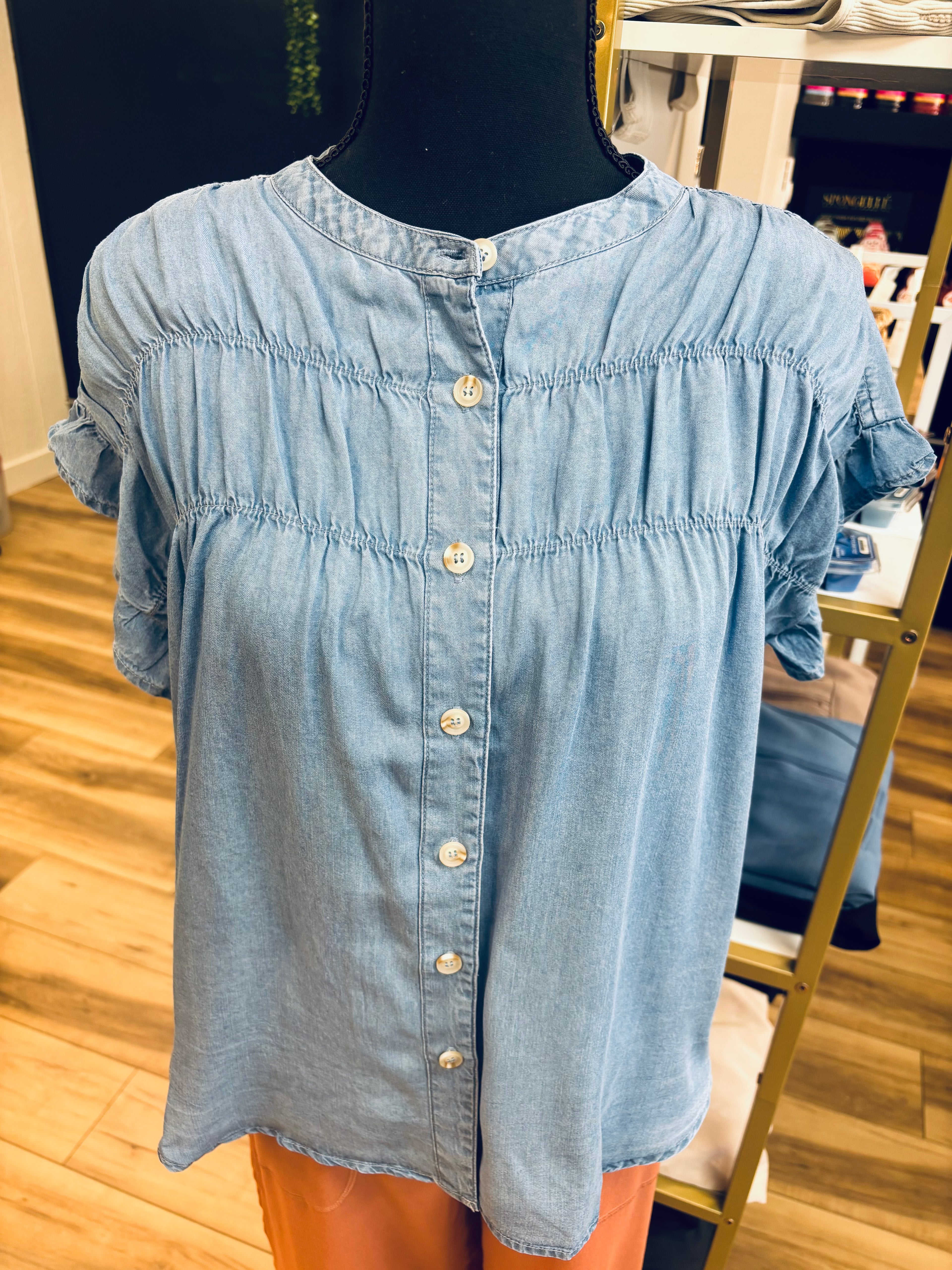 Chambray Button Down
