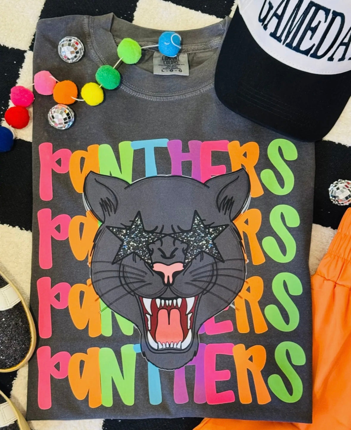 Neon Panther Tee