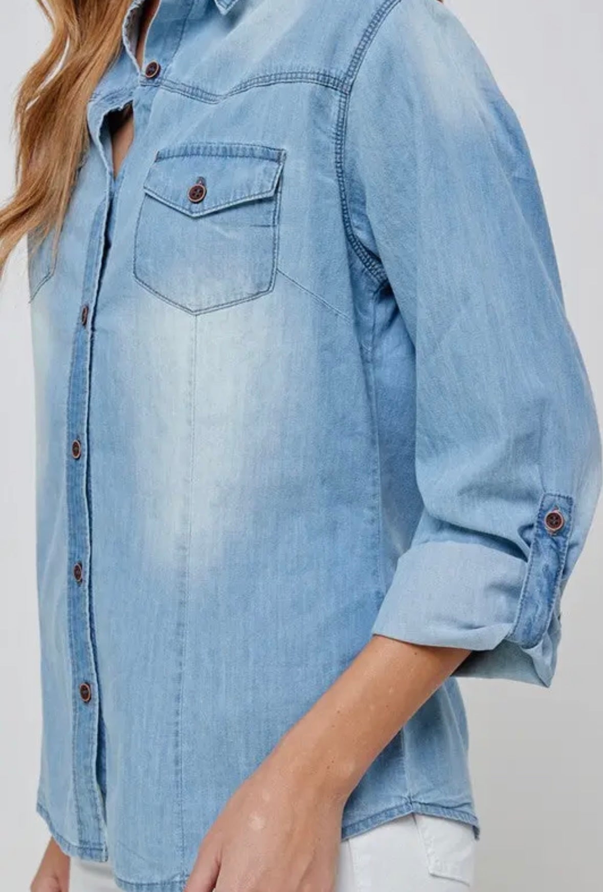 Chambray Button Down