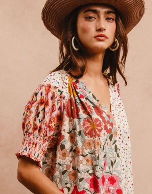 Mix & Match Peasant Top
