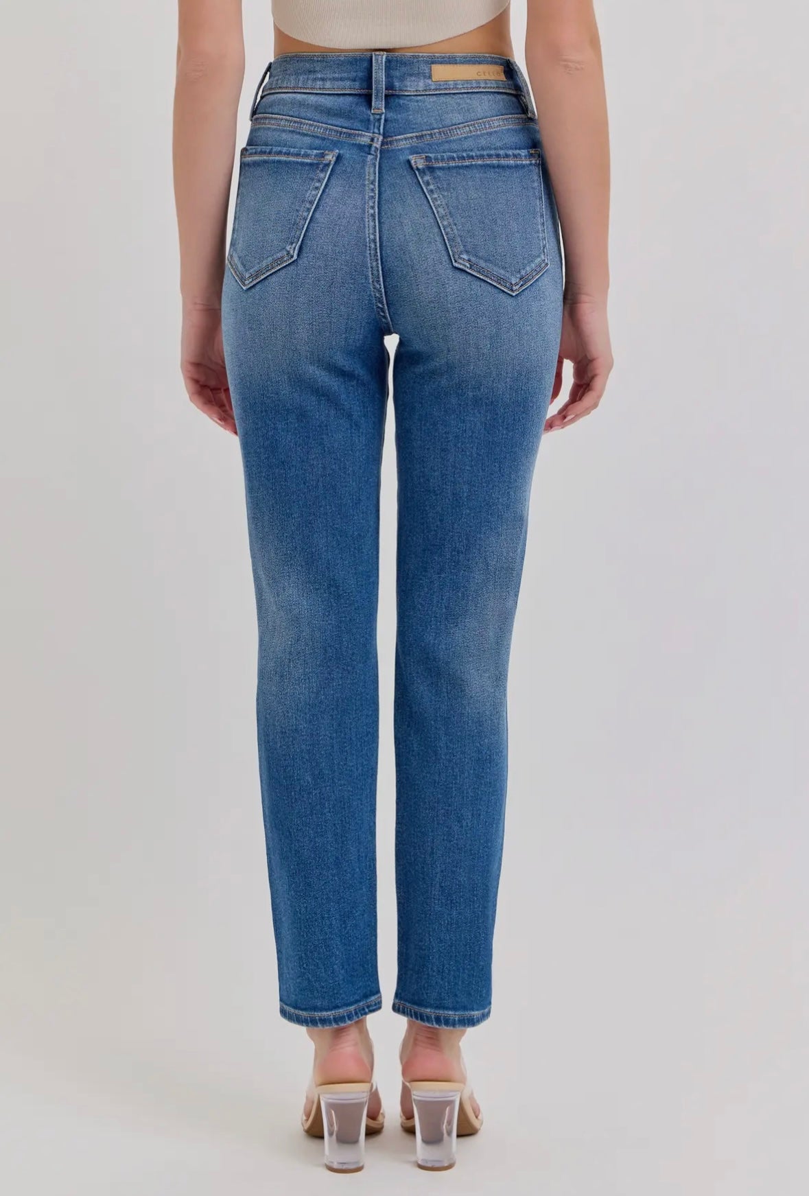 High Rise Straight Jean