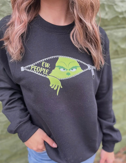 Ew People Grinch Sweatshirt