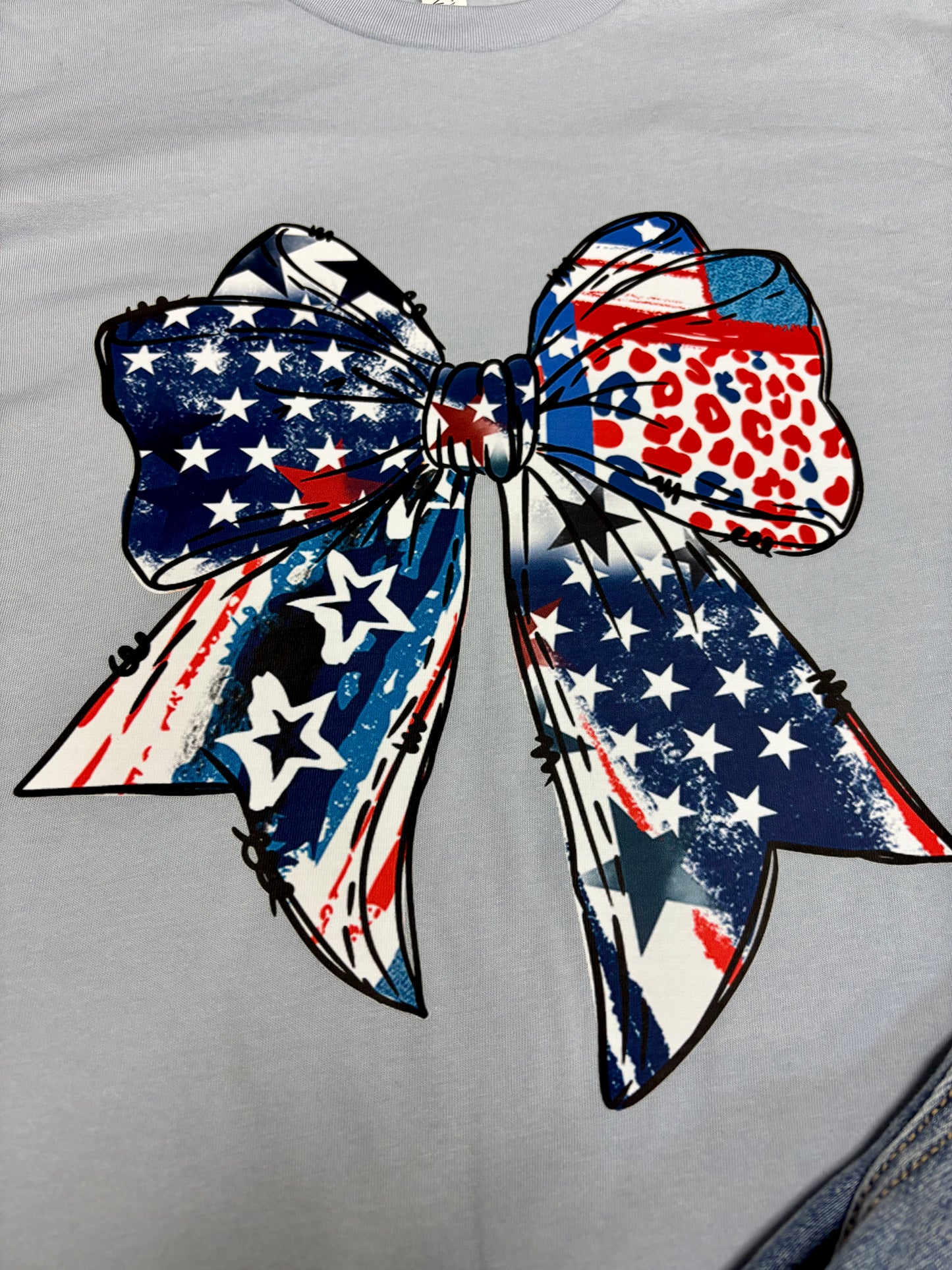 Patriotic Bow Tee